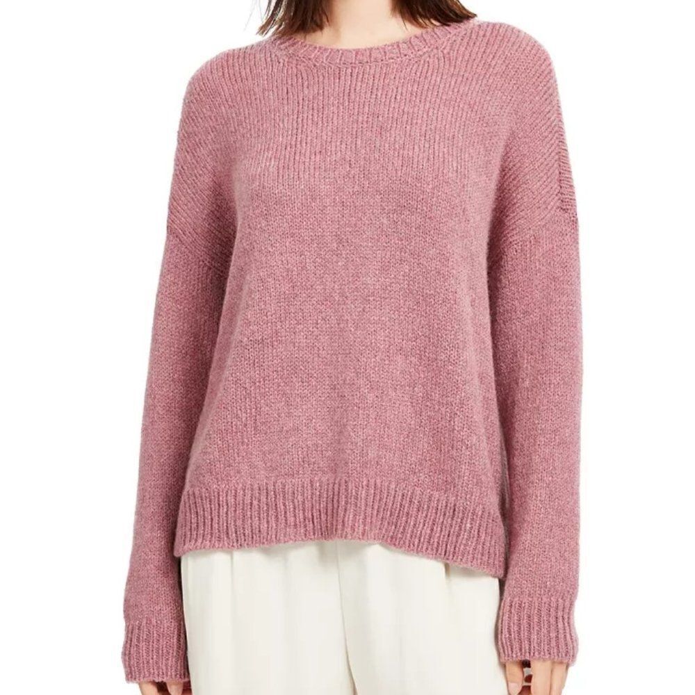 Eileen Fisher Crewneck Sweater in Pink - NEW